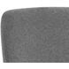Marcela Belfast Koala Grey Swivel Lounge Chair, Swivel